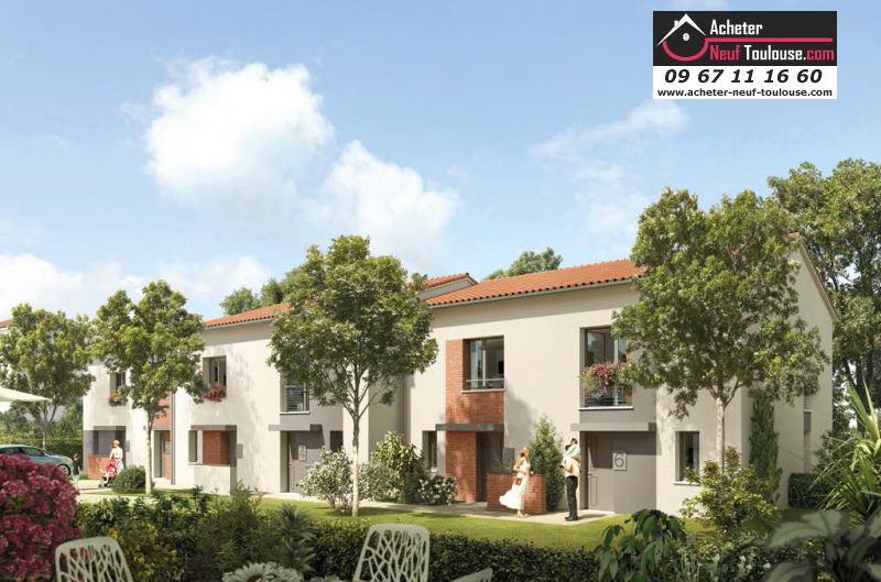 Appartements neufs à Castanet-Tolosan  - Programmes immobiliers neufs LNC Nouveaux constructeurs VILLA GARANCE