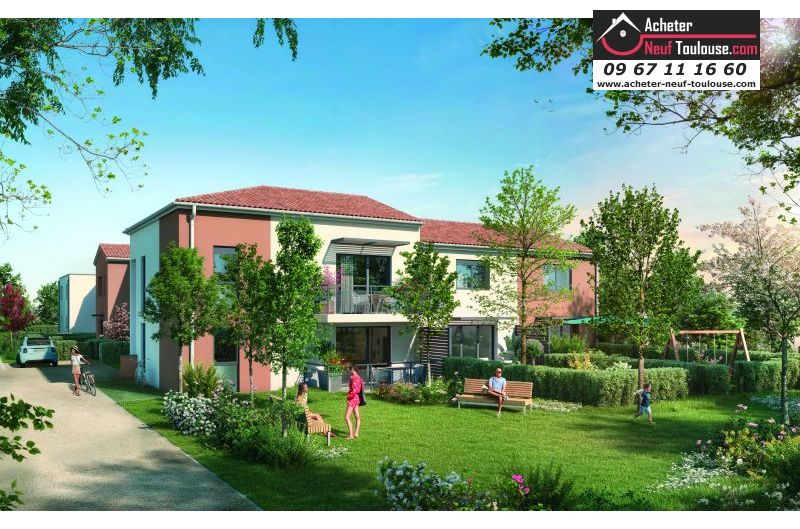 Appartements neufs à Toulouse Lardenne - Programmes immobiliers neufs LP Promotion Residence LE KIOSQUE
