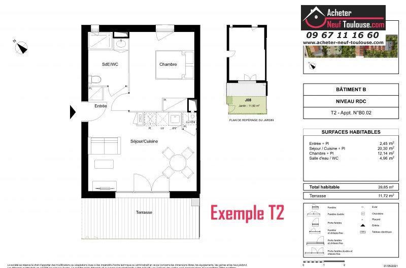 Appartements neufs à Toulouse Lardenne - Programmes immobiliers neufs LP Promotion Residence LE KIOSQUE