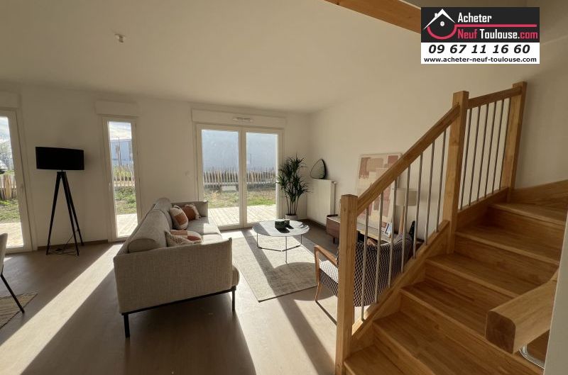 Maisons neuves à Villeneuve-tolosane - Programmes immobiliers neufs Saint agne promotion RE-CREATION BOISEE