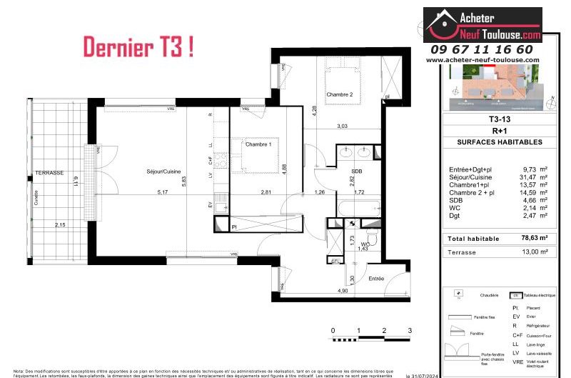 Appartements neufs à Toulouse Saint Cyprien - Programmes immobiliers neufs Promomidi Coeur Arzac /