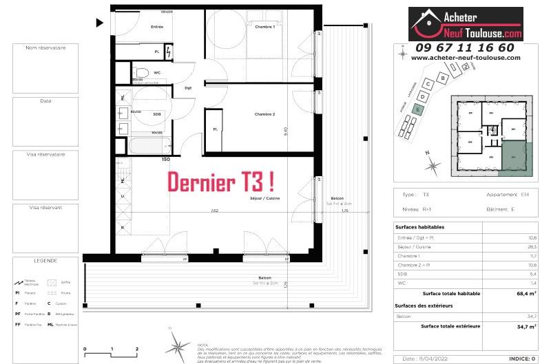 Appartements neufs à Ramonville-saint-agne - Programmes immobiliers neufs Vinci INITIA