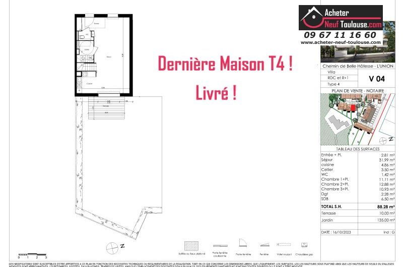 Maisons neuves à L'union - Programmes immobiliers neufs GGL EGERIE