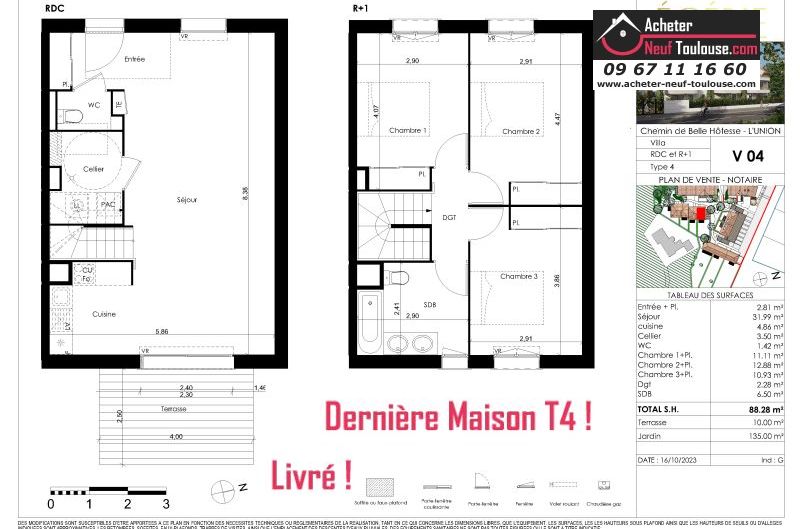 Maisons neuves à L'union - Programmes immobiliers neufs GGL EGERIE