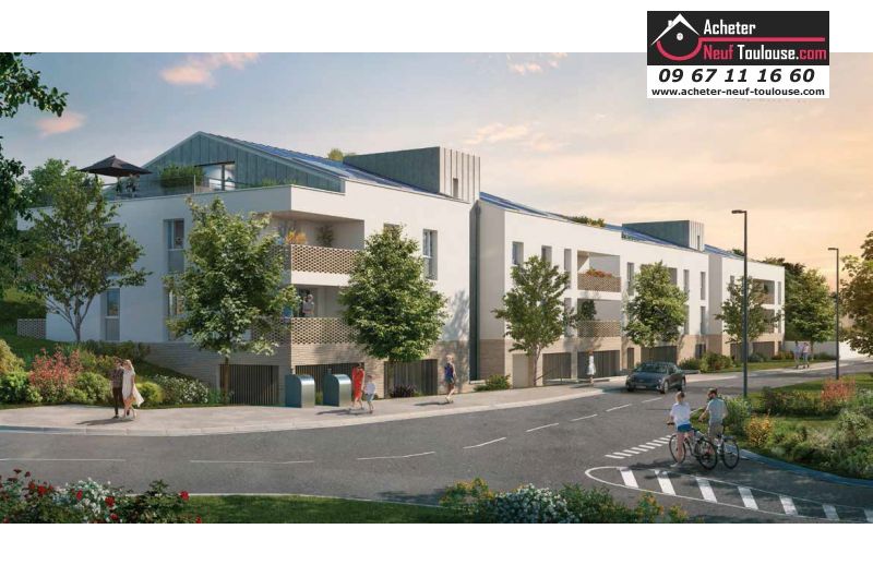 Appartements neufs à Ramonville Saint-agne  - Programmes immobiliers neufs Greencity LE SOLEA