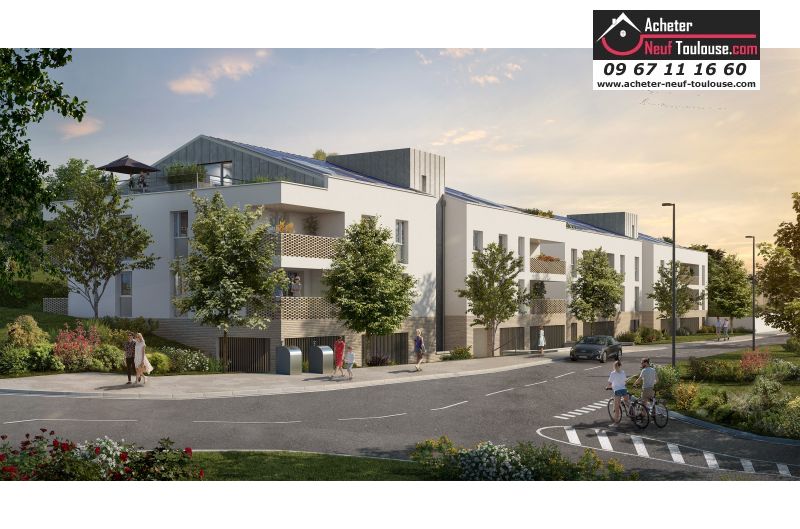 Appartements neufs à Ramonville saint-agne  - Programmes immobiliers neufs Greencity LE SOLEA