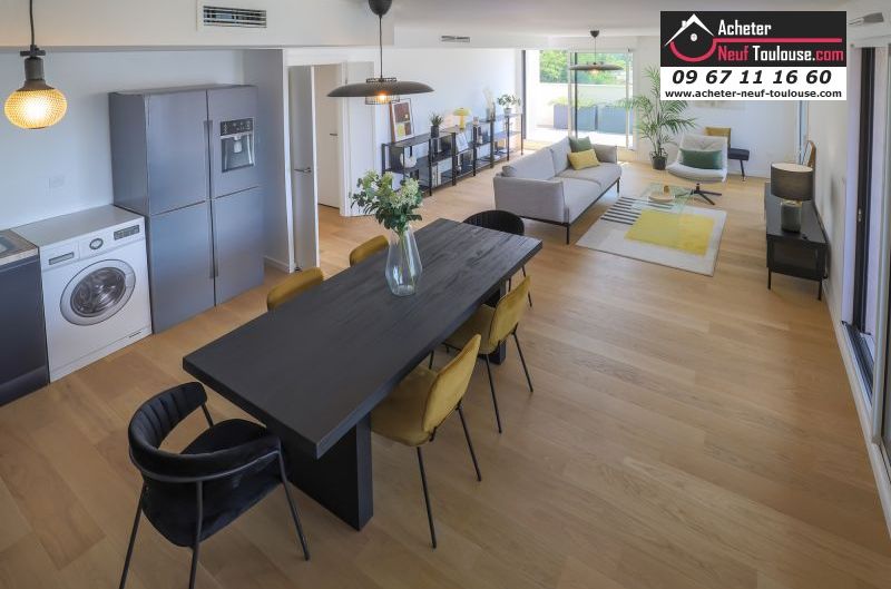 Appartements neufs à Toulouse place de l'Ormeau - Programmes immobiliers neufs Habitat particulier Clos de l'ormeau