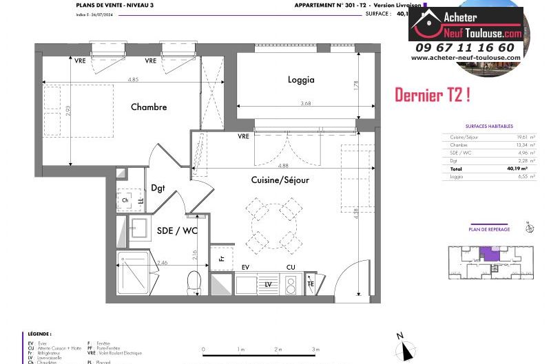 Appartements neufs à Toulouse Barrière De Paris - Programmes immobiliers neufs AFC Promotion MINIMES LAUTREC /