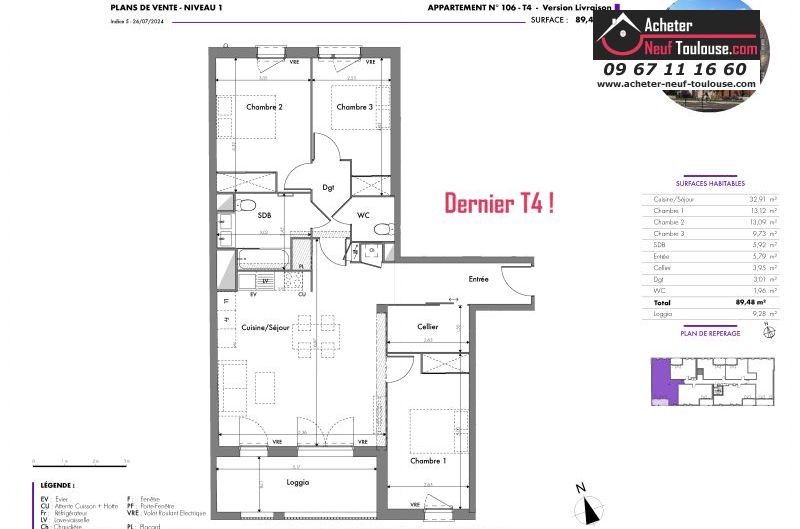 Appartements neufs à Toulouse Barrière De Paris - Programmes immobiliers neufs AFC Promotion MINIMES LAUTREC /