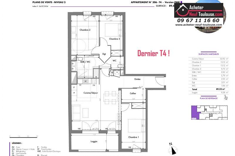 Appartements neufs à Toulouse Barrière De Paris - Programmes immobiliers neufs AFC Promotion MINIMES LAUTREC /