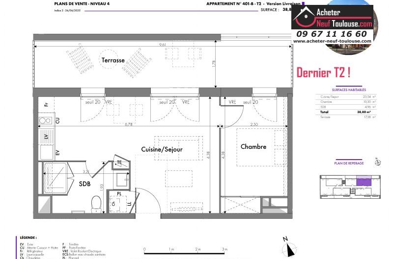 Appartements neufs à Toulouse Barrière De Paris - Programmes immobiliers neufs AFC Promotion MINIMES LAUTREC /