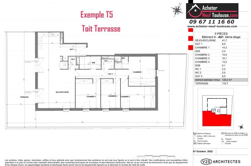 Appartements neufs à Toulouse Saint Martin Du Touch - Programmes immobiliers neufs Eiffage FRESH TOUCH