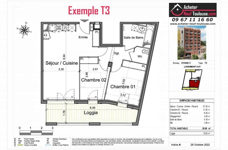 Appartements neufs à Toulouse Patte Doie - Programmes immobiliers neufs Prism reisdence antares