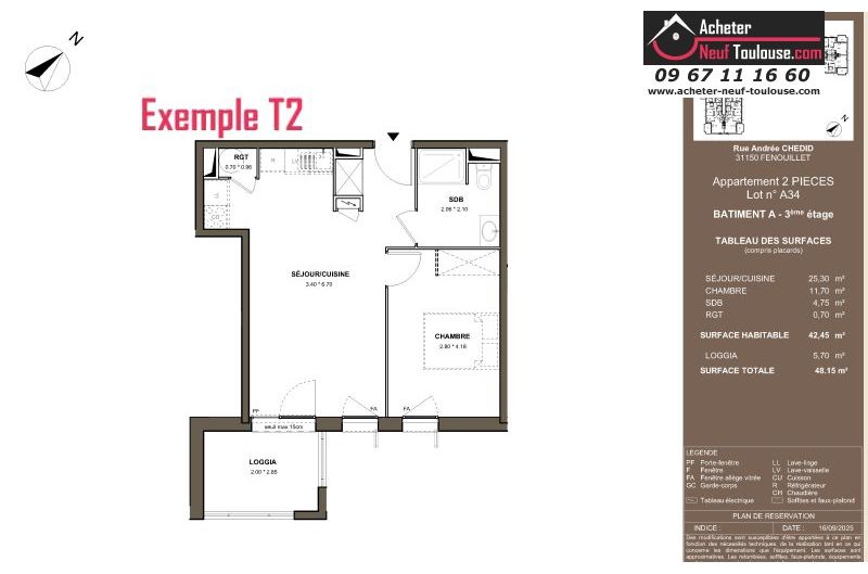 Appartements neufs à Fenouillet - Programmes immobiliers neufs LNC Nouveaux constructeurs BOTANIKA