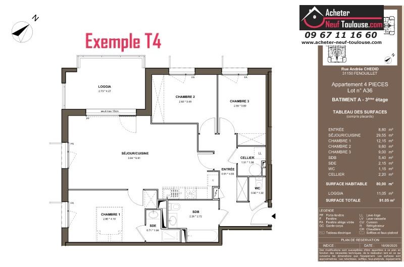 Appartements neufs à Fenouillet - Programmes immobiliers neufs LNC Nouveaux constructeurs BOTANIKA