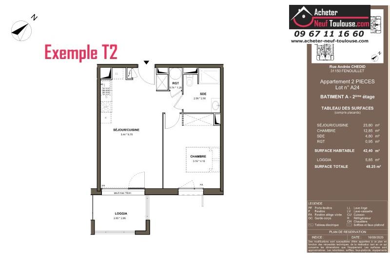 Appartements neufs à Fenouillet - Programmes immobiliers neufs LNC Nouveaux constructeurs BOTANIKA