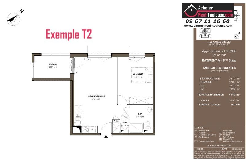 Appartements neufs à Fenouillet - Programmes immobiliers neufs LNC Nouveaux constructeurs BOTANIKA