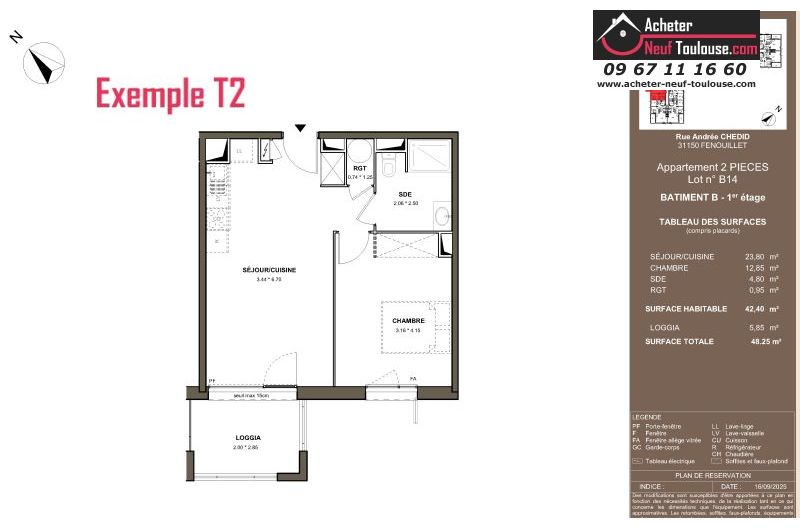 Appartements neufs à Fenouillet - Programmes immobiliers neufs LNC Nouveaux constructeurs BOTANIKA