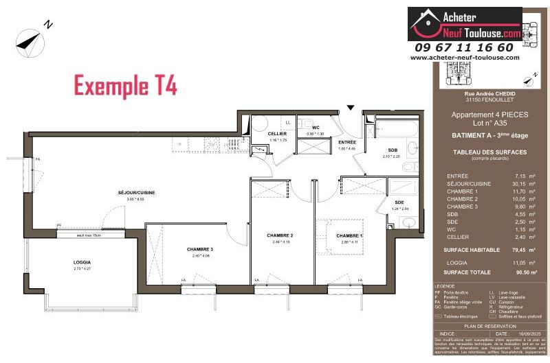 Appartements neufs à Fenouillet - Programmes immobiliers neufs LNC Nouveaux constructeurs BOTANIKA