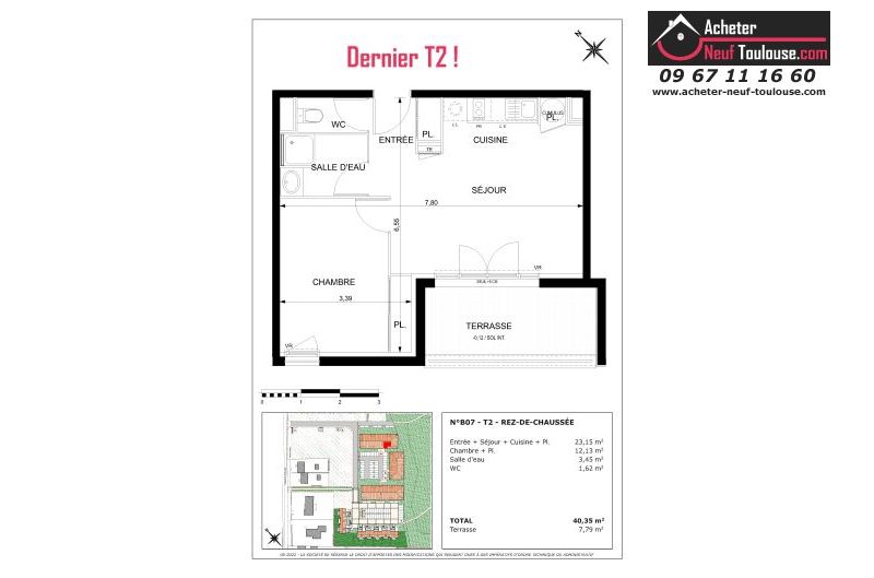 Appartements neufs à Pinsaguel - Programmes immobiliers neufs Fonta RESIDENCE Terra Flora