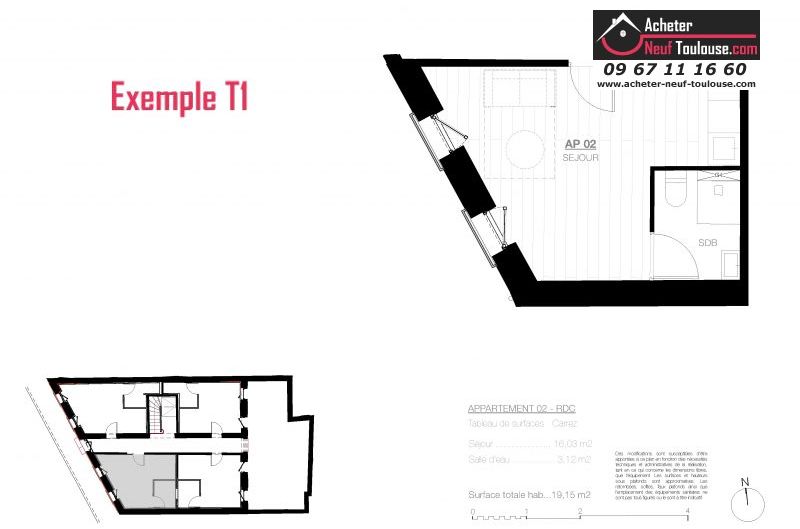 Appartements neufs à Toulouse Compans-Caffarelli