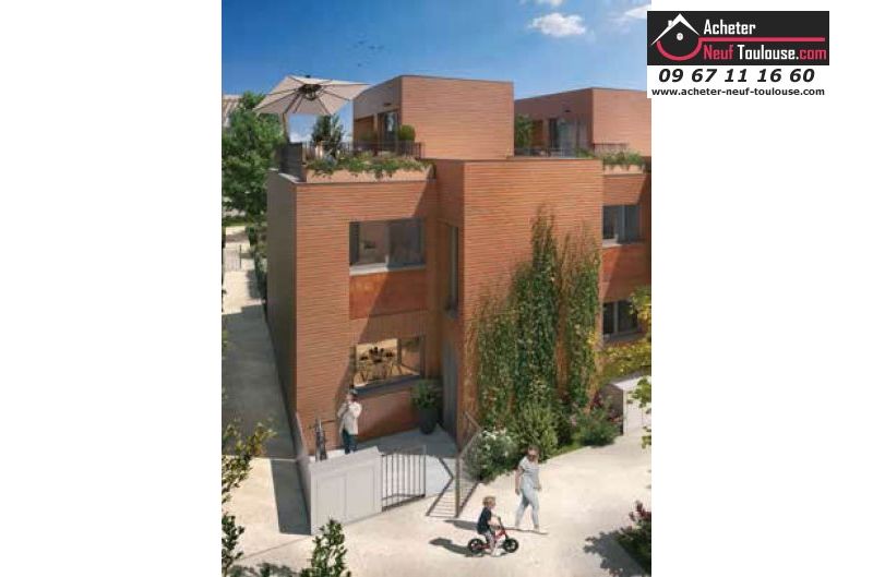 Appartements neufs à Toulouse Malepère - Programmes immobiliers neufs Greencity L'ORIVAL