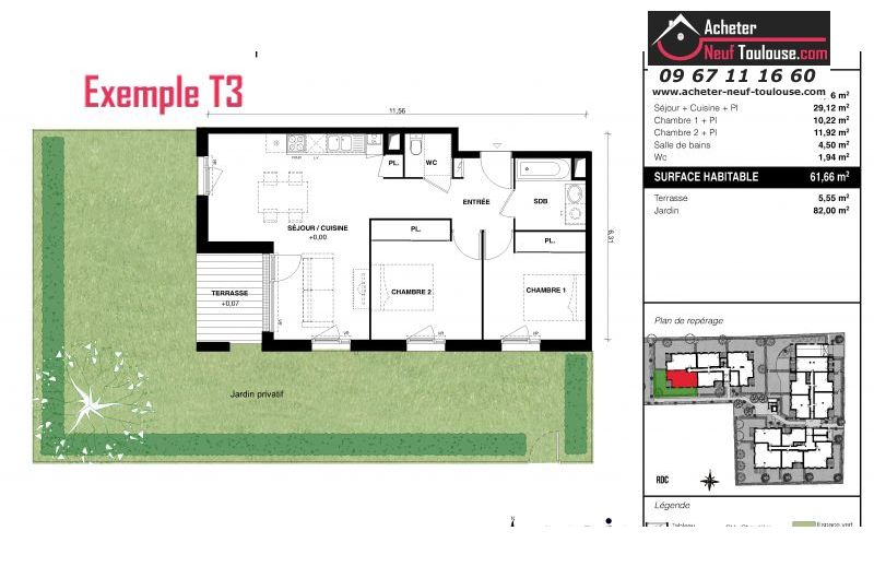 Appartements neufs à Toulouse Lalande - Programmes immobiliers neufs Sopic LE FLOREAL