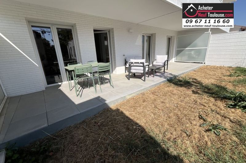 Maisons neuves à Toulouse Terrasse - Programmes immobiliers neufs Promomidi SUZAN GARDEN //