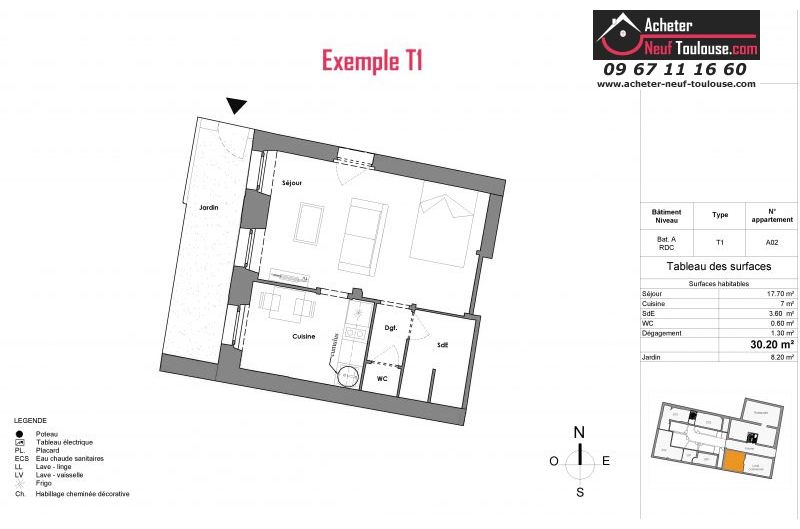 Appartements neufs à Toulouse Jean Jaures - Programmes immobiliers neufs Harpage Immobilier Industrie