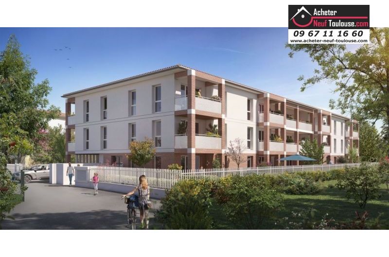 Appartements neufs à Toulouse Roseraie - Programmes immobiliers neufs Saint Georges Agapanthe 