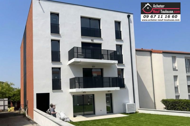 Appartements neufs à Toulouse Pouvourville - Programmes immobiliers neufs Acheter-neuf-toulouse Label Rose