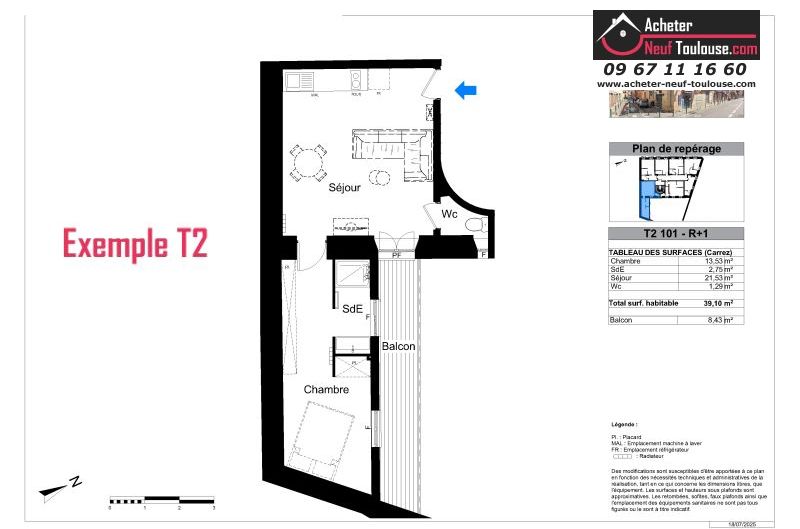 Appartements neufs à Toulouse Jeanne d'arc