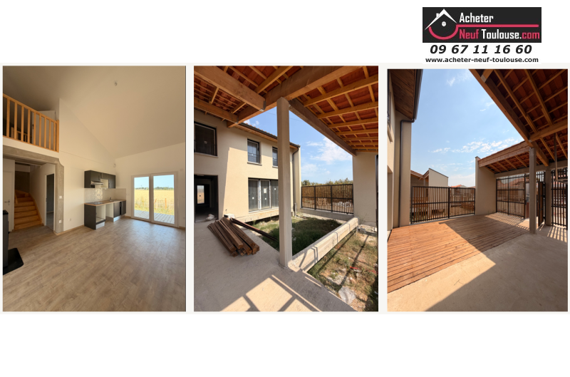 Maisons neuves à Fenouillet - Programmes immobiliers neufs Eclisse Passerelles