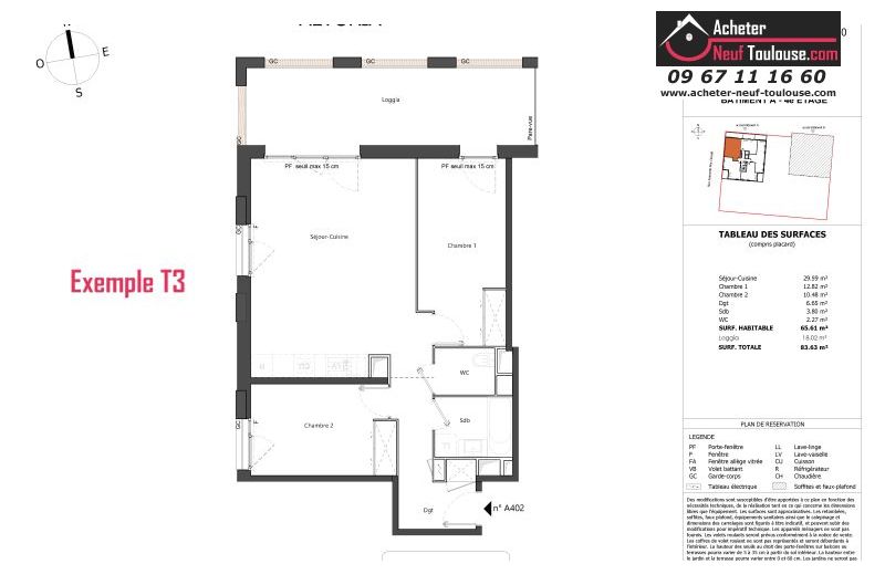 Appartements neufs à Toulouse Cartoucherie - Programmes immobiliers neufs Marignan Altoria
