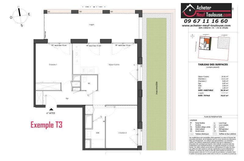 Appartements neufs à Toulouse Cartoucherie - Programmes immobiliers neufs Marignan Altoria