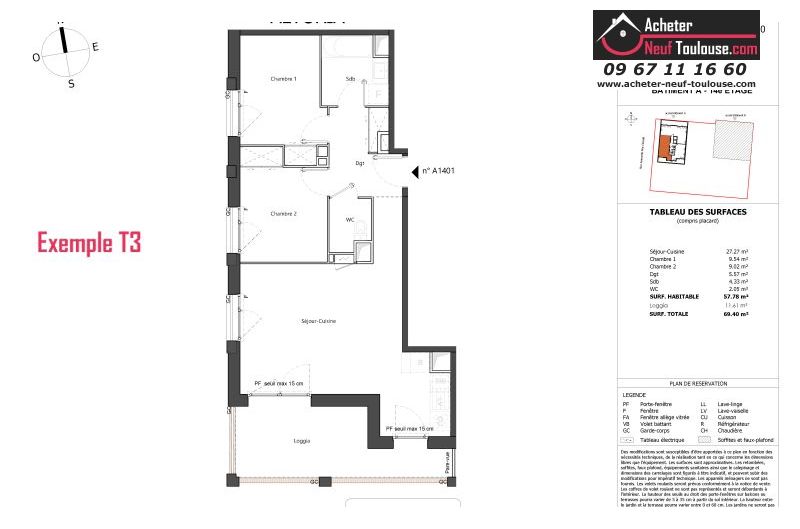Appartements neufs à Toulouse Cartoucherie - Programmes immobiliers neufs Marignan Altoria