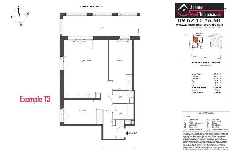Appartements neufs à Toulouse Cartoucherie - Programmes immobiliers neufs Marignan Altoria