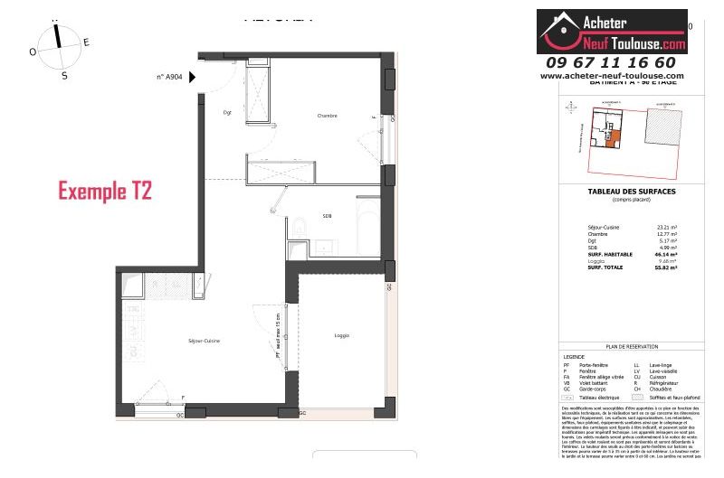 Appartements neufs à Toulouse Cartoucherie - Programmes immobiliers neufs Marignan Altoria