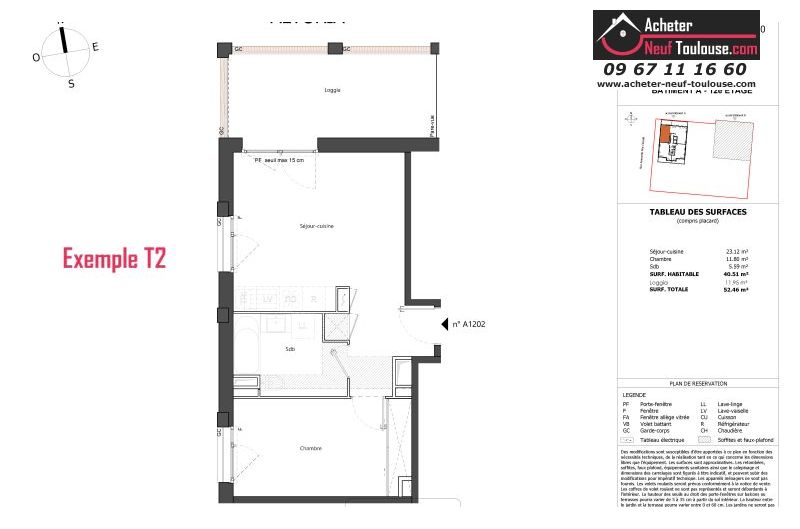 Appartements neufs à Toulouse Cartoucherie - Programmes immobiliers neufs Marignan Altoria