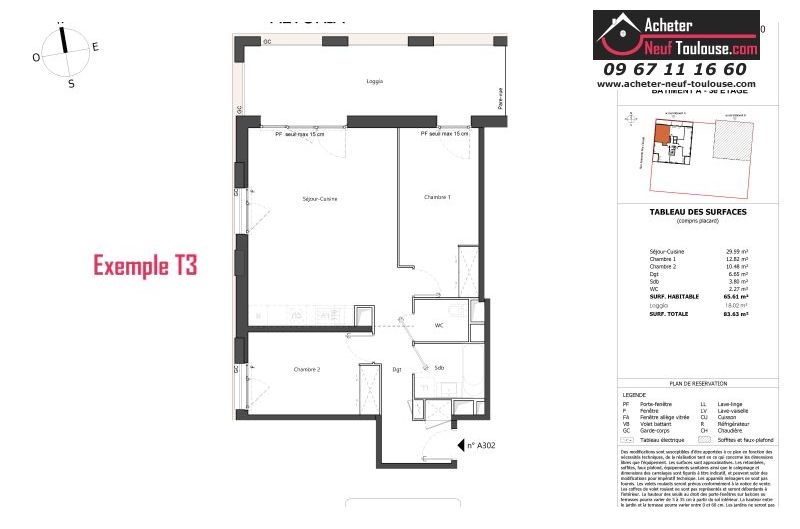Appartements neufs à Toulouse Cartoucherie - Programmes immobiliers neufs Marignan Altoria