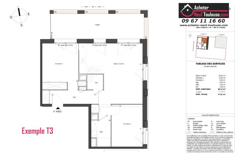 Appartements neufs à Toulouse Cartoucherie - Programmes immobiliers neufs Marignan Altoria