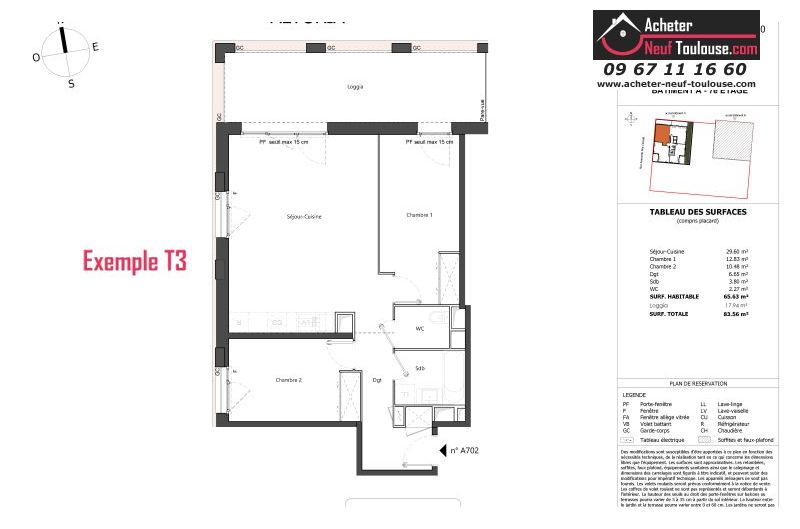 Appartements neufs à Toulouse Cartoucherie - Programmes immobiliers neufs Marignan Altoria