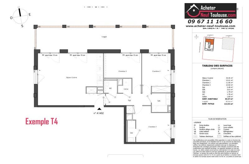 Appartements neufs à Toulouse Cartoucherie - Programmes immobiliers neufs Marignan Altoria