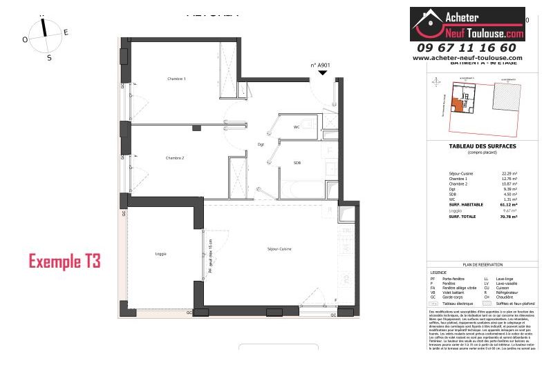 Appartements neufs à Toulouse Cartoucherie - Programmes immobiliers neufs Marignan Altoria