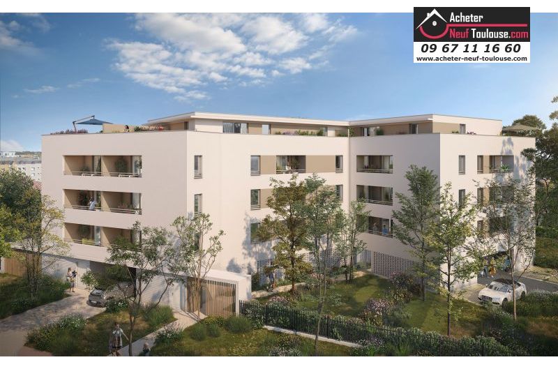 Appartements neufs à Toulouse trois cocus - Programmes immobiliers neufs Carrere COTE URBAIN