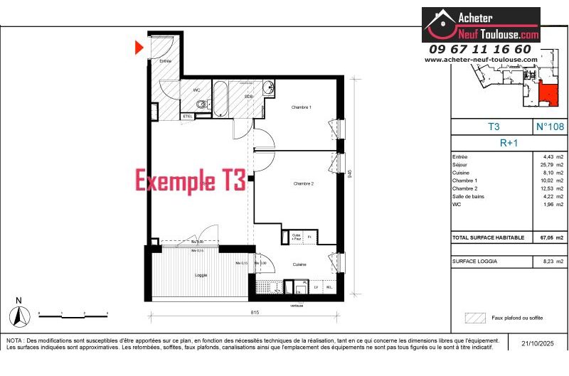 Appartements neufs à Toulouse Trois Cocus - Programmes immobiliers neufs Carrere COTE URBAIN