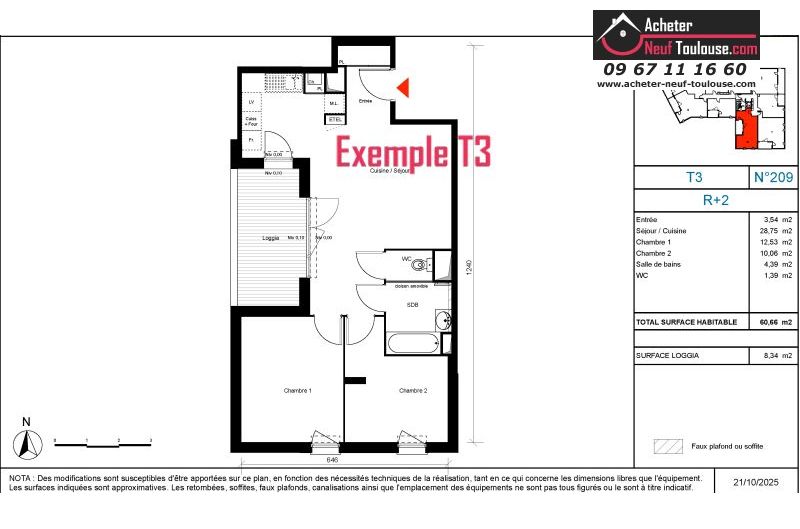Appartements neufs à Toulouse Trois Cocus - Programmes immobiliers neufs Carrere COTE URBAIN