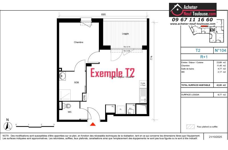 Appartements neufs à Toulouse Trois Cocus - Programmes immobiliers neufs Carrere COTE URBAIN