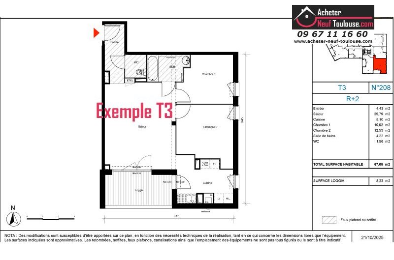 Appartements neufs à Toulouse Trois Cocus - Programmes immobiliers neufs Carrere COTE URBAIN