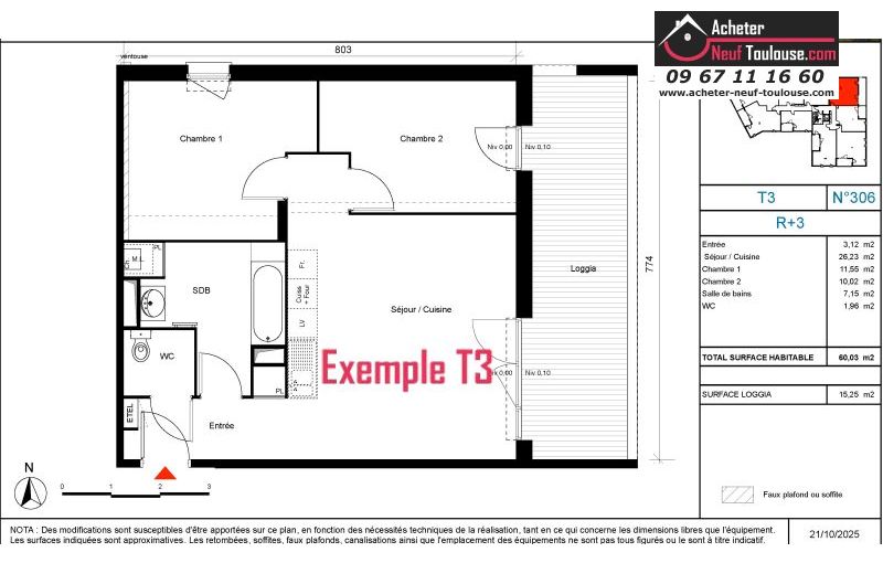 Appartements neufs à Toulouse Trois Cocus - Programmes immobiliers neufs Carrere COTE URBAIN